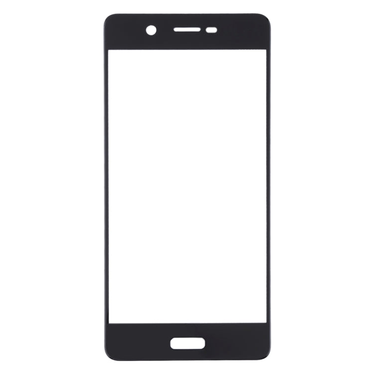 Front Screen Outer Glass Lens for Nokia 5 TA-1024 TA-1027 TA-1044 TA-1053(Black)