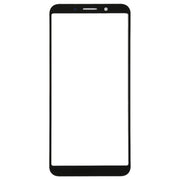 For OPPO A1 Front Screen Outer Glass Lens (Black)