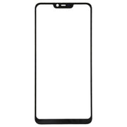 For OPPO A5 / A3s Front Screen Outer Glass Lens (Black)