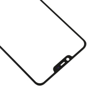 For OPPO A5 / A3s Front Screen Outer Glass Lens (Black)