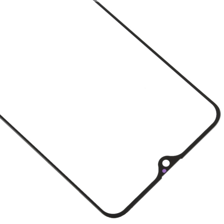 For OPPO F9 / A7x Front Screen Outer Glass Lens (Black)