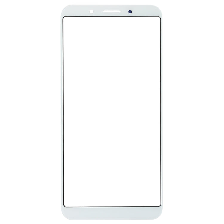 For OPPO A83 Front Screen Outer Glass Lens (White)