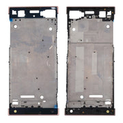 for Sony Xperia XA1 Front Housing LCD Frame Bezel Plate(Rose Gold)