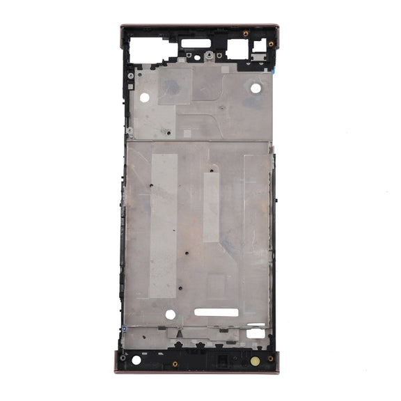 for Sony Xperia XA1 Front Housing LCD Frame Bezel Plate(Rose Gold)