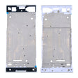 for Sony Xperia XA1 Front Housing LCD Frame Bezel Plate(White) - Frame Bezel Plate by PMC TechLife | Online Shopping South Africa | PMC TechLife