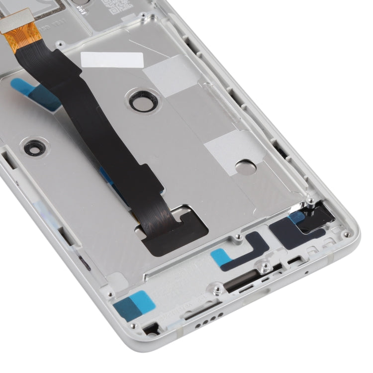 LCD Screen and Digitizer Full Assembly with Frame for Xiaomi MI Mix 2S(White)