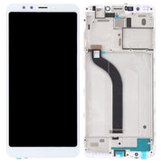 TFT LCD Screen for Xiaomi Redmi 5 Digitizer Full Assembly with Frame(White)