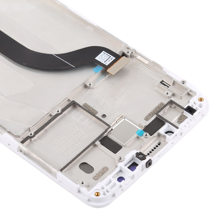 TFT LCD Screen for Xiaomi Redmi 5 Digitizer Full Assembly with Frame(White)