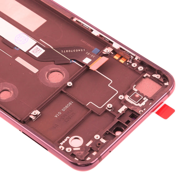 TFT LCD Screen for Xiaomi Mi 8 Lite Digitizer Full Assembly with Frame(Red)