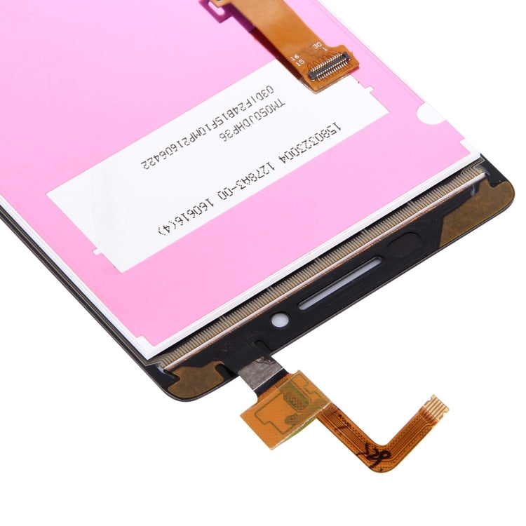 OEM LCD Screen for Lenovo A6010 with Digitizer Full Assembly (Black)