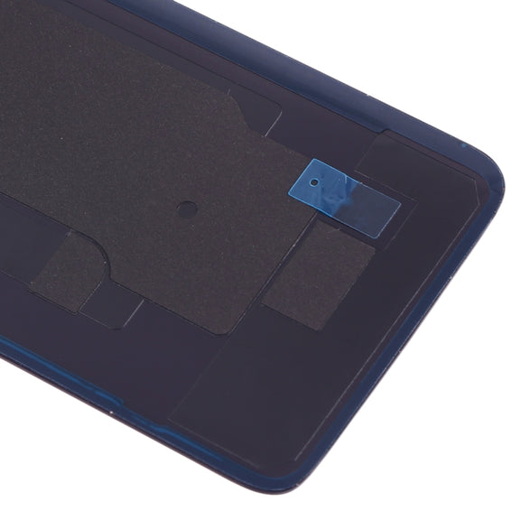 For OnePlus 6 Frosted Battery Back Cover with Camera Lens (Black)