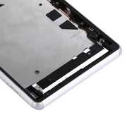 Single SIM Front Housing LCD Frame Bezel for Sony Xperia Z3(White)