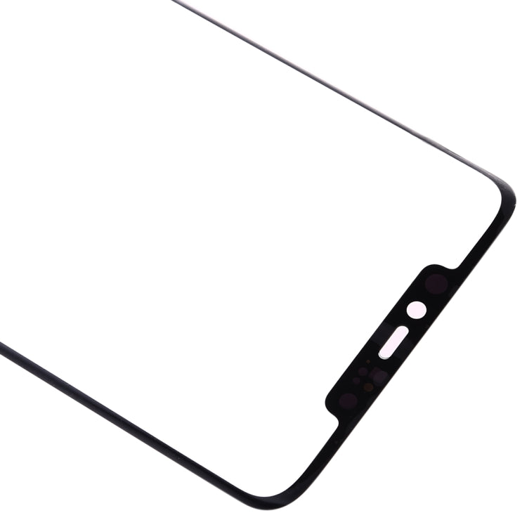 For Huawei Mate 20 Pro Front Screen Outer Glass Lens (Black)