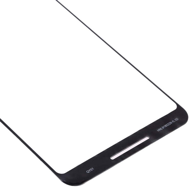 Front Screen Outer Glass Lens for Google Pixel 3 XL(Black)