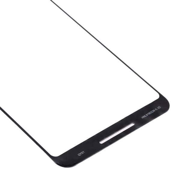 Front Screen Outer Glass Lens for Google Pixel 3 XL(Black)