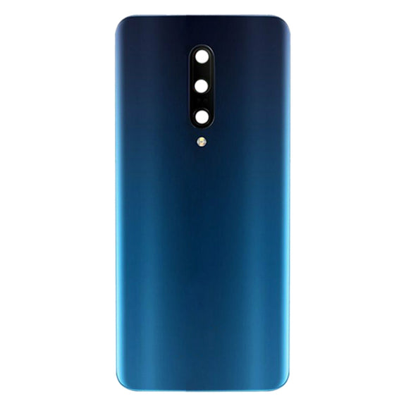 For OnePlus 7 Pro Battery Back Cover With Camera Lens (Blue)