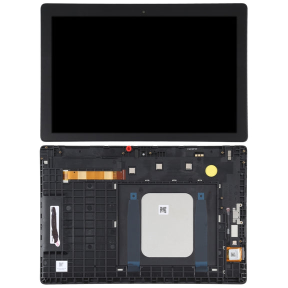 LCD Screen and Digitizer Full Assembly With Frame for Lenovo TAB E10 TB-X104F TB-X104L TB X104 WIFI Edition(Black)