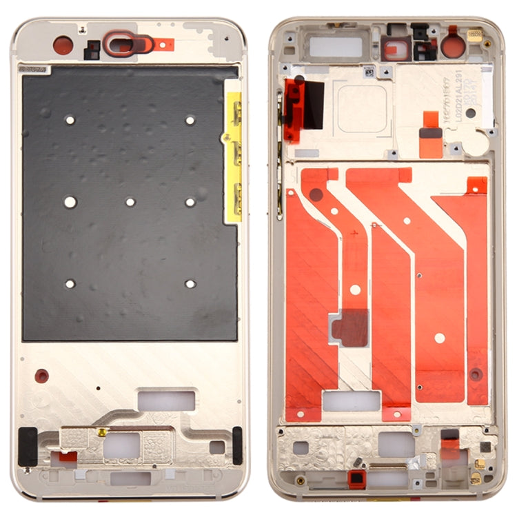 For Huawei Honor 9 Front Housing LCD Frame Bezel Plate(Gold)