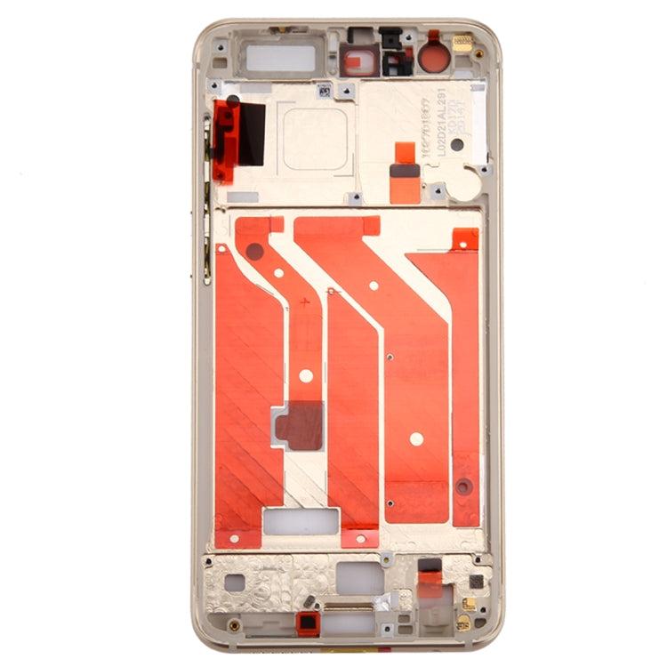 For Huawei Honor 9 Front Housing LCD Frame Bezel Plate(Gold)