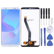 OEM LCD Screen for Huawei Y6 Prime (2018) with Digitizer Full Assembly (White) - free shipping - PMC TechLife - Order now!