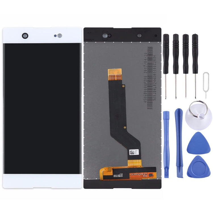 OEM LCD Screen for Sony Xperia XA1 Ultra with Digitizer Full Assembly(White)