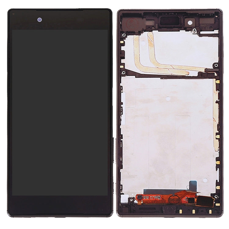 OEM LCD Screen for Sony Xperia Z5 Digitizer Full Assembly with Frame(Black)
