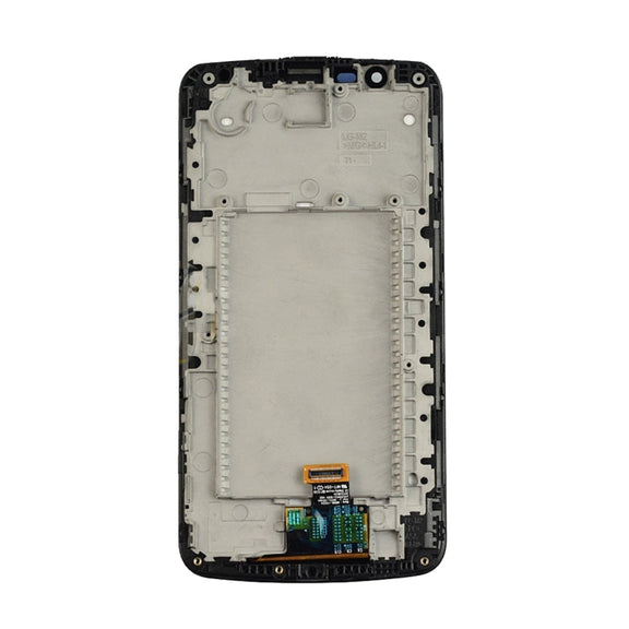 TFT LCD Screen for LG K10 Digitizer Full Assembly with Frame (Black)