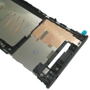 Front Housing LCD Frame Bezel for Sony Xperia L1 (Black)