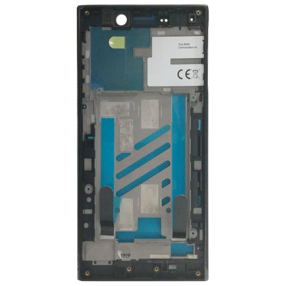 Front Housing LCD Frame Bezel for Sony Xperia L2 (Black)