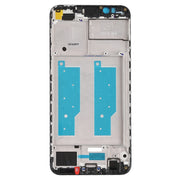 Front Housing LCD Frame Bezel for Huawei Honor Play 7C(Black)