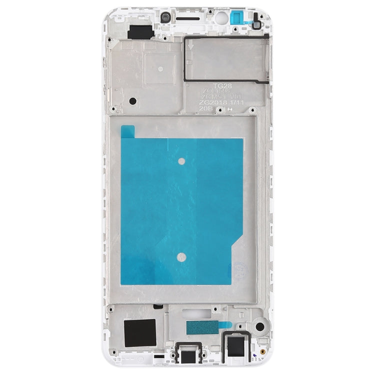 Front Housing LCD Frame Bezel for Huawei Nova 2 Lite / Y7 Prime (2018)(White)