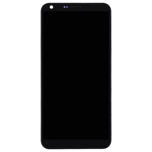 Original LCD Screen for LG Q6 Q6+ LG-M700 M700 M700A US700 M700H M703 M700Y with Digitizer Full Assembly with Frame(Black)