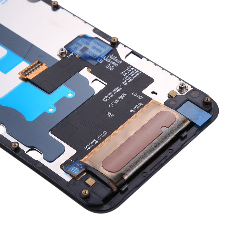 Original LCD Screen for LG Q6 Q6+ LG-M700 M700 M700A US700 M700H M703 M700Y with Digitizer Full Assembly with Frame(Black)