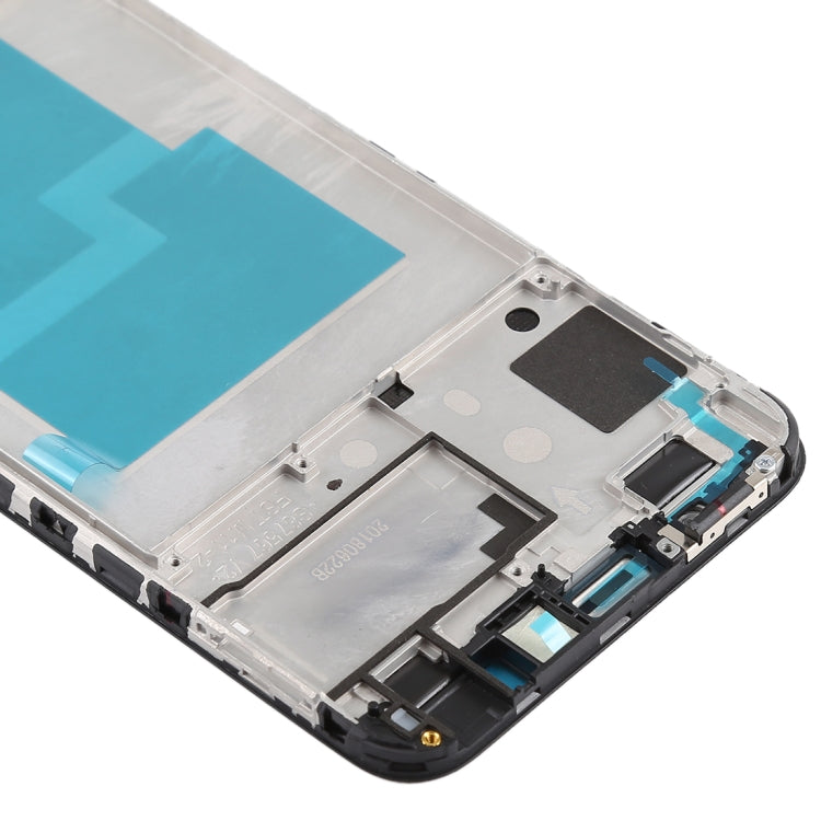 Front Housing LCD Frame Bezel for Huawei Honor Play 7A(Black)