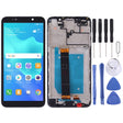 OEM LCD Screen for Huawei Y5 Prime (2018) Digitizer Full Assembly with Frame (Black) - free shipping - PMC TechLife - Order now!