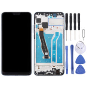 OEM LCD Screen for Huawei Enjoy 9 Plus Digitizer Full Assembly with Frame (Black)