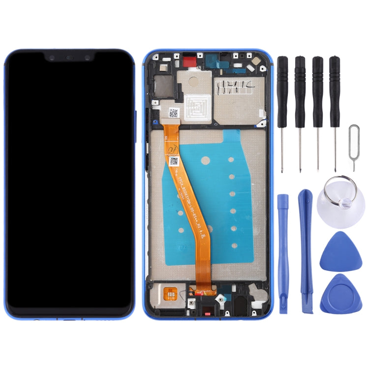 OEM LCD Screen for Huawei Nova 3i Digitizer Full Assembly with Frame (Blue)