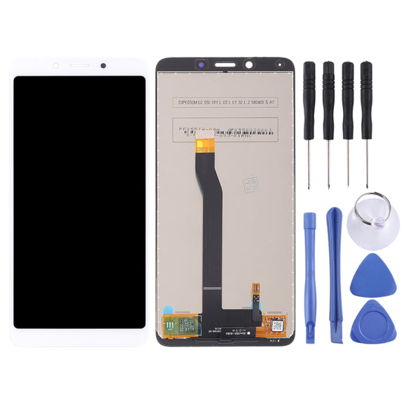 TFT LCD Screen for Xiaomi Redmi 6 / 6A with Digitizer Full Assembly(White)