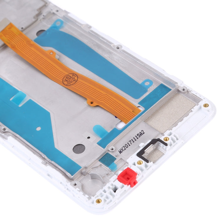 OEM LCD Screen for Huawei Y5 (2017) Digitizer Full Assembly with Frame (White)