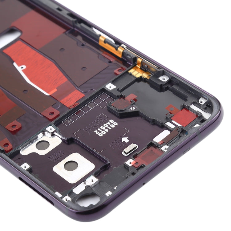 Original Middle Frame Bezel Plate for Huawei Honor 20 Pro(Purple)