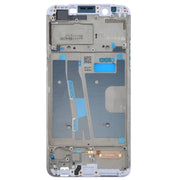 For OPPO A73 / F5 Front Housing LCD Frame Bezel Plate  (White)