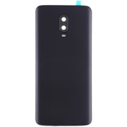 For OnePlus 6T Original Battery Back Cover with Camera Lens (Frosted Black )