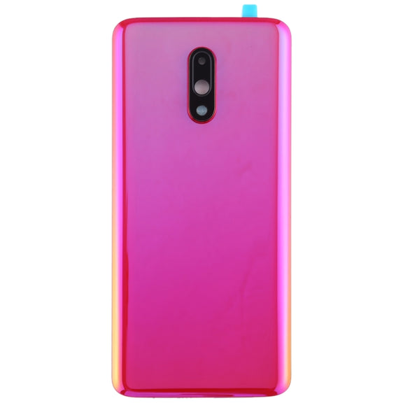 For OnePlus 7 Original Battery Back Cover with Camera Lens Cover (Red)