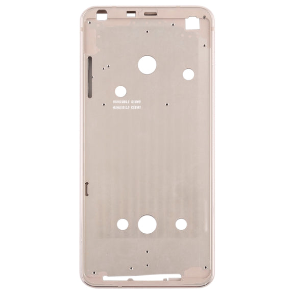 Front Housing LCD Frame Bezel Plate for LG G6 / H870 / H970DS / H872 / LS993 / VS998 / US997 (Gold)