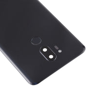 Battery Back Cover with Camera Lens & Fingerprint Sensor for LG G7 ThinQ / G710 / G710EM / G710PM / G710VMP(Black)