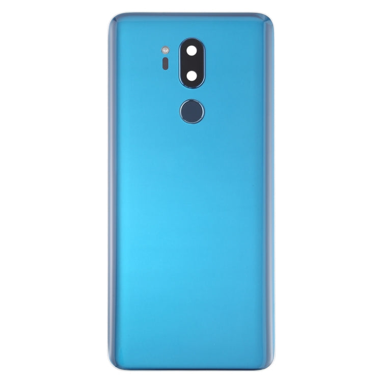 Battery Back Cover with Camera Lens & Fingerprint Sensor for LG G7 ThinQ / G710 / G710EM / G710PM / G710VMP(Blue)