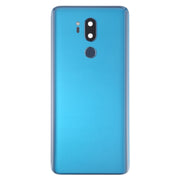 Battery Back Cover with Camera Lens & Fingerprint Sensor for LG G7 ThinQ / G710 / G710EM / G710PM / G710VMP(Blue)