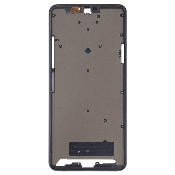 Front Housing LCD Frame Bezel Plate for LG G7 ThinQ / G710 (Black)