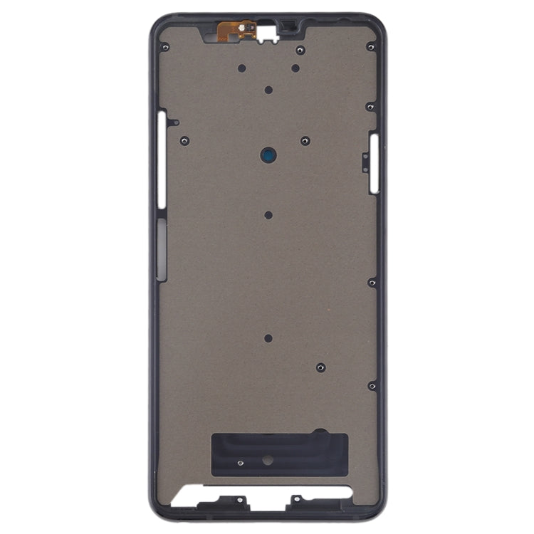 Front Housing LCD Frame Bezel Plate for LG G7 ThinQ / G710 (Black)