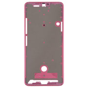 Front Housing LCD Frame Bezel Plate for LG G7 ThinQ / G710 (Pink)
